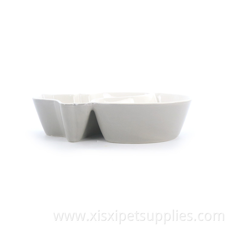 Wholesale Pet Feeding Bowl Water and Food Feeder Bowl Ceramic Pet Bowl